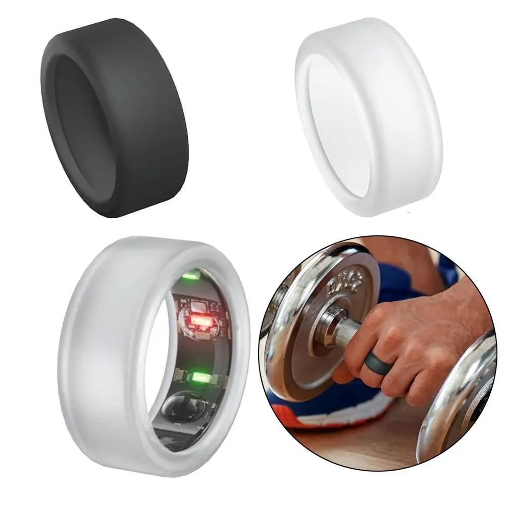 Shockproof Silicone Cover for Oura Ring Protector Jewellery Organizer Durable Anti-Scratch Silicone Cover for Oura Ring Gen 3