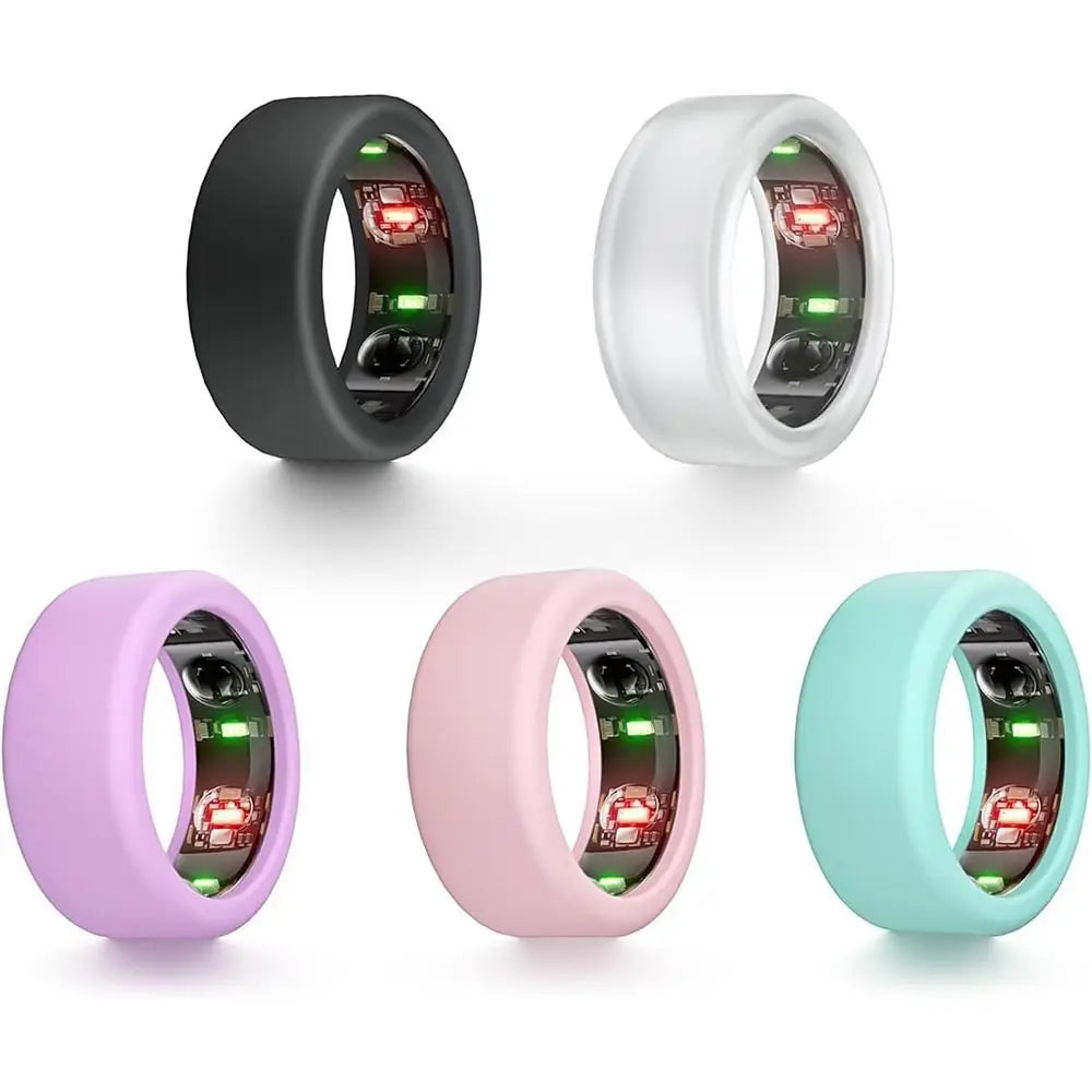 Shockproof Silicone Cover for Oura Ring Protector Jewellery Organizer Durable Anti-Scratch Silicone Cover for Oura Ring Gen 3